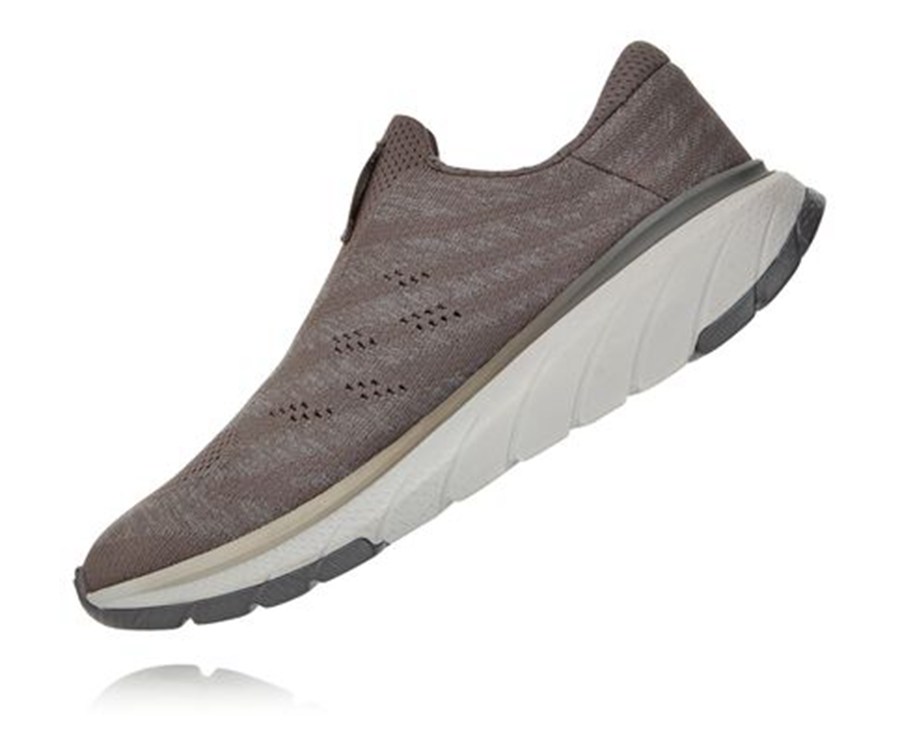 Hoka One One Running Shoes Mens Grey - Cavu 3 Slip - 13084UKSI